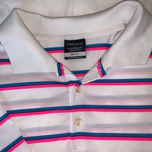 Nike Dri-fit golf polo. Size L